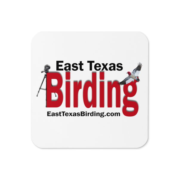 East Texas Birding Cork-back Coaster