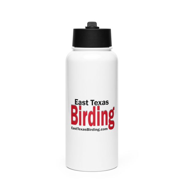 East Texas Birding Stainless Steel Water Bottle With a Straw Lid