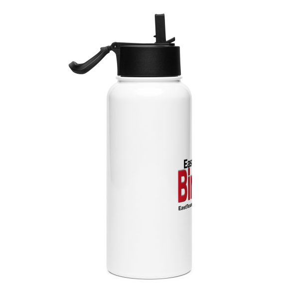 East Texas Birding Stainless Steel Water Bottle With a Straw Lid - Image 4