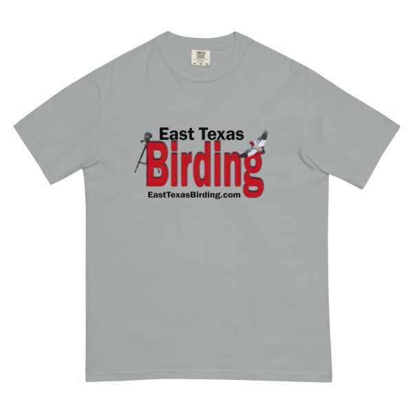 East Texas Birding Unisex Garment-Dyed Heavyweight T-Shirt - Image 2