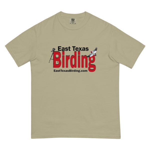 East Texas Birding Unisex Garment-Dyed Heavyweight T-Shirt - Image 4