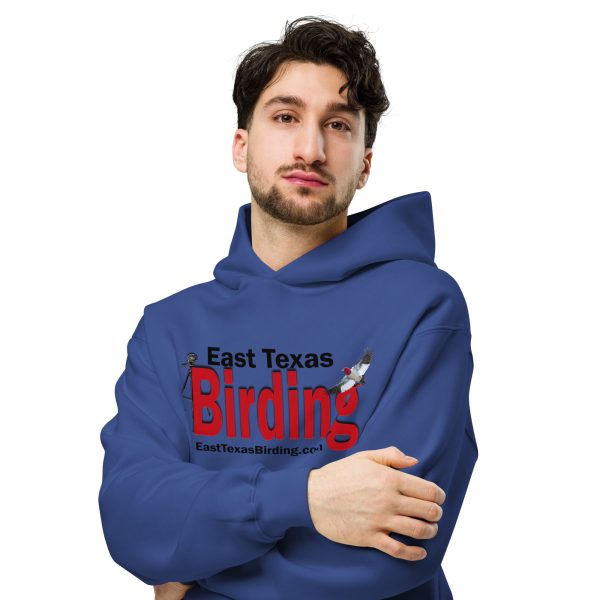 East Texas Birding Unisex Oversized Hoodie - Image 2